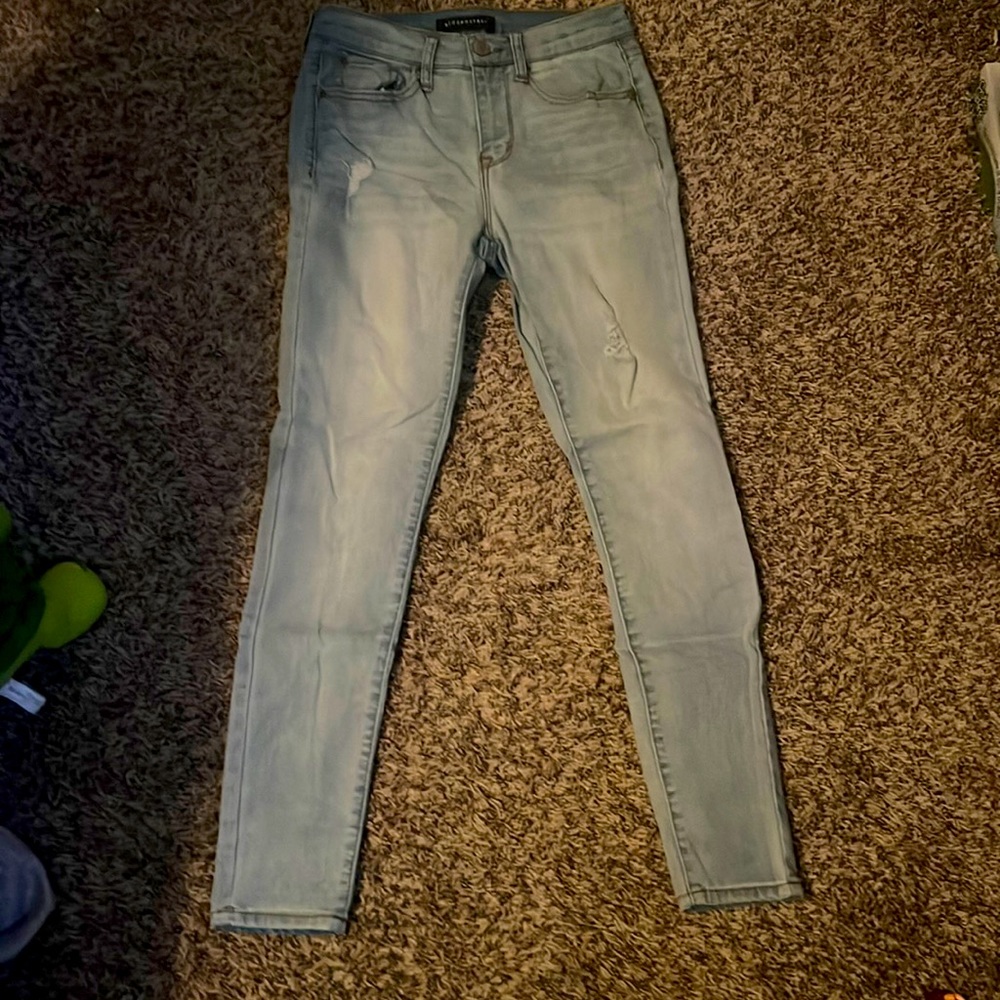 Aeropostale high waisted jeggings size 0